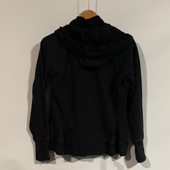 Athleta Black Zip-Up Hoodie sweatshirt - Picture 3 of 3